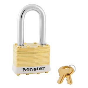 Master Lock 2 Laminated Brass Padlock 1-3/4in (44mm) Wide-Keyed-MasterLocks.com