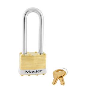 Master Lock 2 Laminated Brass Padlock 1-3/4in (44mm) Wide-Keyed-MasterLocks.com