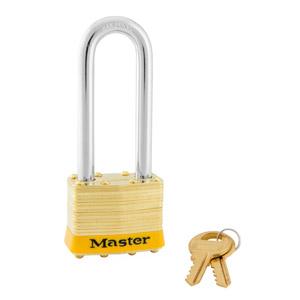 Master Lock 2 Laminated Brass Padlock 1-3/4in (44mm) Wide-Keyed-MasterLocks.com