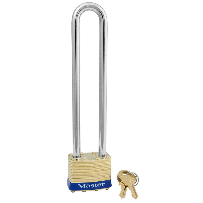 Master Lock 2 Laminated Brass Padlock 1-3/4in (44mm) Wide-Keyed-MasterLocks.com