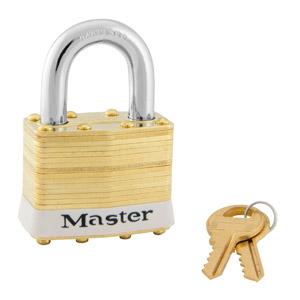 Master Lock 2 Laminated Brass Padlock 1-3/4in (44mm) Wide-Keyed-MasterLocks.com