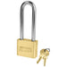 American Lock AL52 1-3/4in (44mm) Solid Brass Blade Tumbler Padlock with 3in (76mm) Shackle-Keyed-HodgeProducts.com