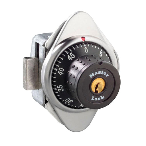 Master Lock 1630MD Built-In Combination Lock with Metal Dial for Lift Handle Lockers - Hinged on Right-HodgeProducts.com