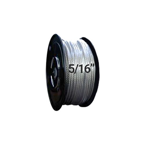 Hodge Products 25083 - 3/16" Diameter Aircraft Cable 7 x 19 -Reel of 5000 ft-HodgeProducts.com