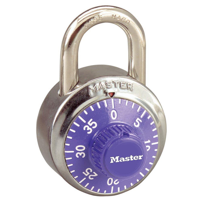 Master Lock 1502 General Security Combination Padlock with Colored Dial 1-7/8in (48mm) Wide-1502-HodgeProducts.com