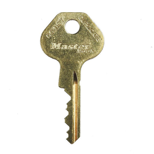 Master Lock K401 Duplicate Cut Key for W401 6-pin Safety Lockout Cylinders-Cut Key-HodgeProducts.com