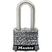 Master Lock 3SSKAD 1-9/16in (40mm) Wide Laminated Stainless Steel Padlock with 1-1/2in (38mm) Shackle-Keyed-HodgeProducts.com