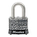 Master Lock 3SSKAD 1-9/16in (40mm) Wide Laminated Stainless Steel Padlock with 3/4in (19mm) Shackle-Keyed-HodgeProducts.com
