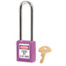 Master Lock 410 Zenex™ Thermoplastic Safety Padlock, 1-1/2in (38mm) Wide with 1-1/2in (38mm) Tall Shackle-Keyed-Master Lock-Keyed Alike-3in-410KALTPRP-MasterLocks.com