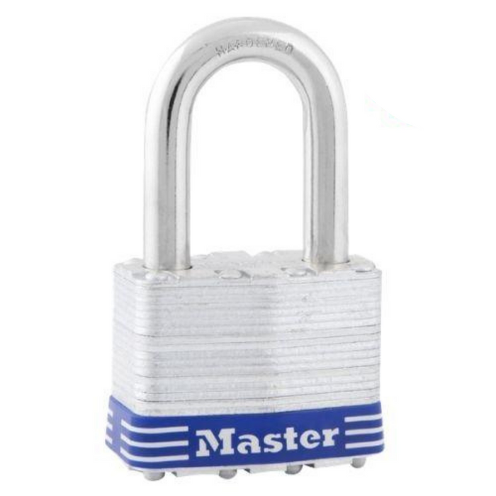 Master Lock 5DLF Laminated Steel Padlock 2in (51mm) Wide (Pack of 4)