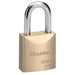 Master Lock 6850 ProSeries® Solid Brass Rekeyable Padlock 2in (51mm) Wide-Keyed-HodgeProducts.com
