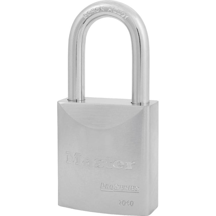 Master Lock 7040 ProSeries® Solid Steel Rekeyable Padlock 1-3/4in (44mm) Wide-Keyed-HodgeProducts.com