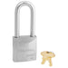Master Lock 7050 ProSeries® Solid Steel Rekeyable Padlock 2in (51mm) Wide-Keyed-HodgeProducts.com