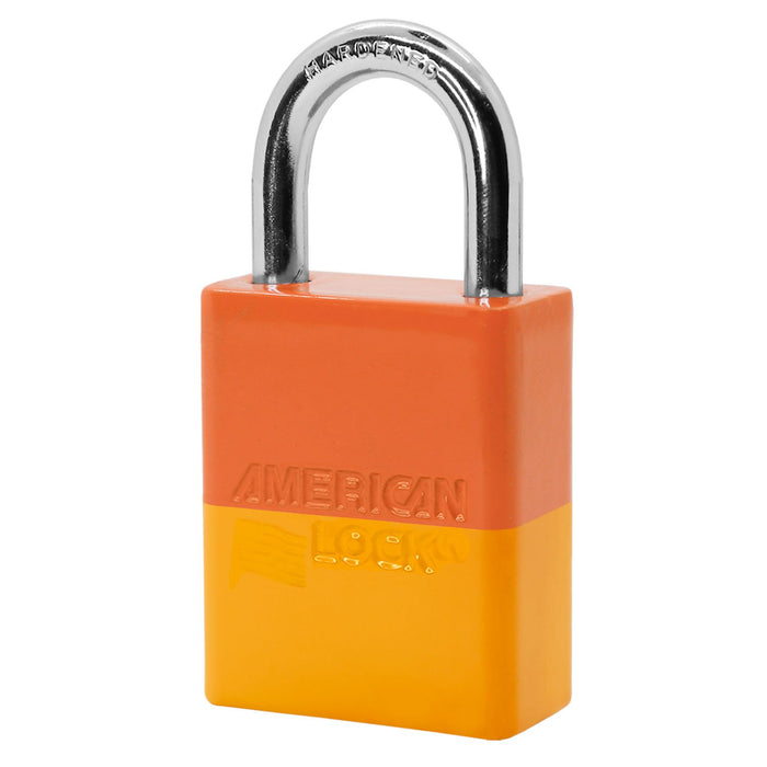 American Lock S1105PC Powder Coated Dual Colored Aluminum Padlock