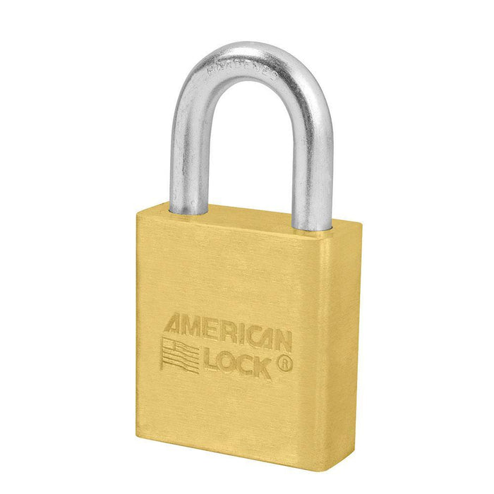 American Lock A20 Solid Brass Padlock 1-3/4in (44mm) Wide-Keyed-HodgeProducts.com