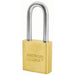 American Lock A21 1-3/4in (44mm) Solid Brass Padlock with 2in (51mm) Shackle-Keyed-HodgeProducts.com