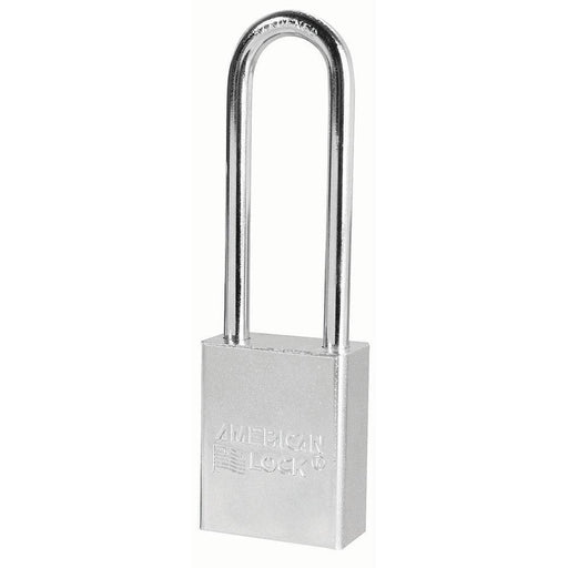 American Lock A5102 1-1/2in (38mm) Solid Steel Rekeyable Padlock with 3in (76mm) Shackle-Keyed-HodgeProducts.com