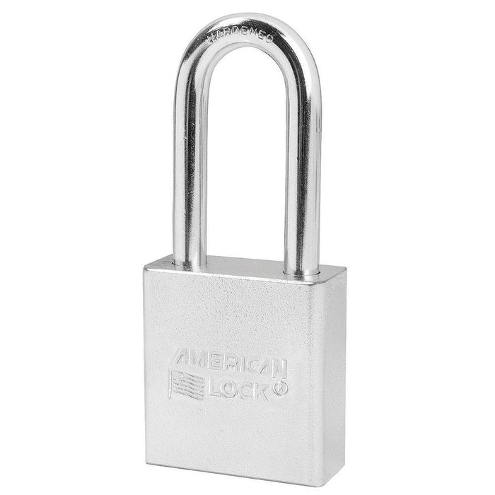 American Lock A5201 1-3/4in (44mm) Solid Steel Rekeyable Padlock with 1-1/2in (38mm) Shackle-Keyed-HodgeProducts.com