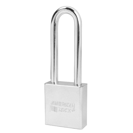 American Lock A6202 1-3/4in (44mm) Solid Steel Rekeyable 6-Padlock with 3in (76mm) Shackle-Keyed-HodgeProducts.com