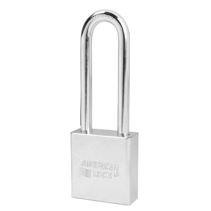 American Lock A6202 1-3/4in (44mm) Solid Steel Rekeyable 6-Padlock with 3in (76mm) Shackle-Keyed-HodgeProducts.com