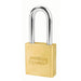 American Lock A6561 1-3/4in (44mm) Solid Brass 6-Padlock with 2in (51mm) Shackle-Keyed-HodgeProducts.com