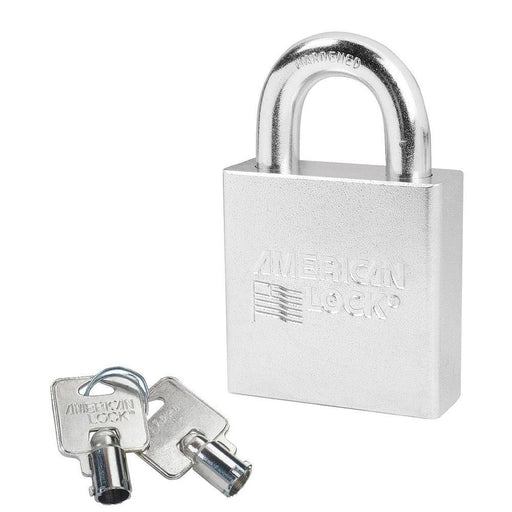 American Lock A7300 Solid Steel Rekeyable Tubular Cylinder Padlock 2-1/4in (57mm) Wide-Keyed-HodgeProducts.com