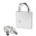 American Lock A7300 Solid Steel Rekeyable Tubular Cylinder Padlock 2-1/4in (57mm) Wide-Keyed-HodgeProducts.com
