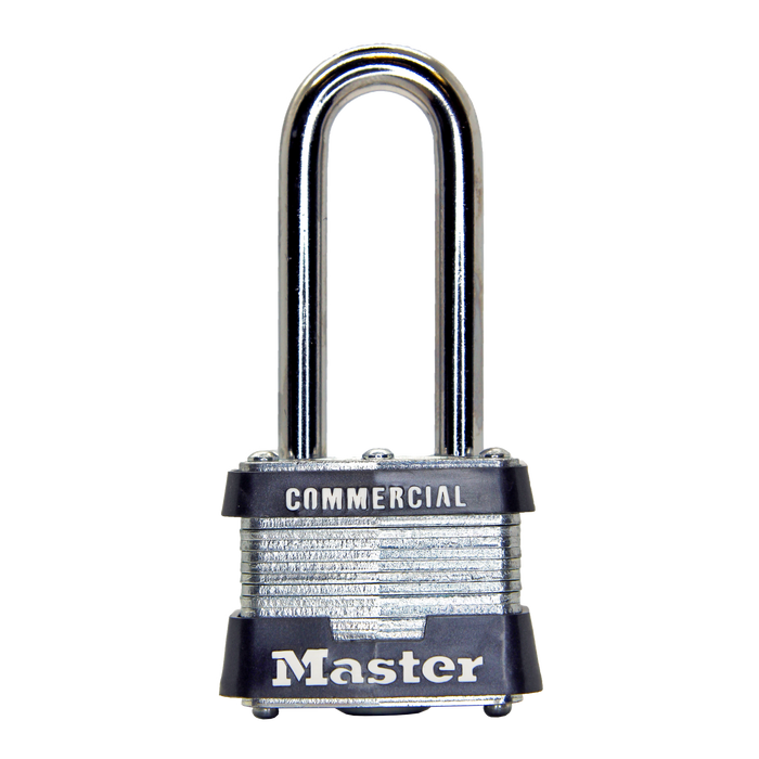 Master Lock 3 Laminated Steel Padlock 1-9/16in (40mm) Wide-Keyed-Master Lock-MasterLocks.com