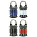 Master Lock 1535D Set Your Own Combination Padlock; Assorted Colors 1-1/2in (38mm) Wide-Combination-HodgeProducts.com