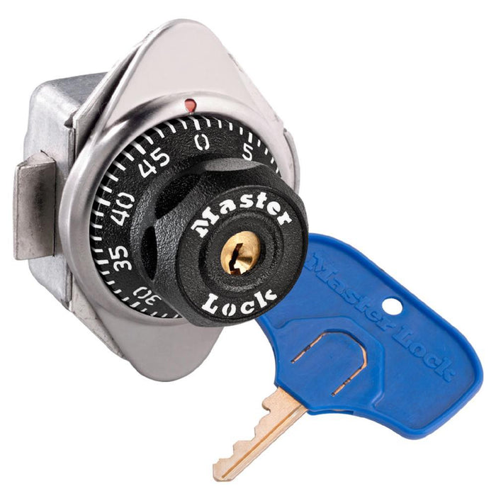 Master Lock 1656MKADA ADA Compliant Built-In Combination Lock for Single Point Horizontal Latch Lockers - Hinged on Right-Combination-HodgeProducts.com