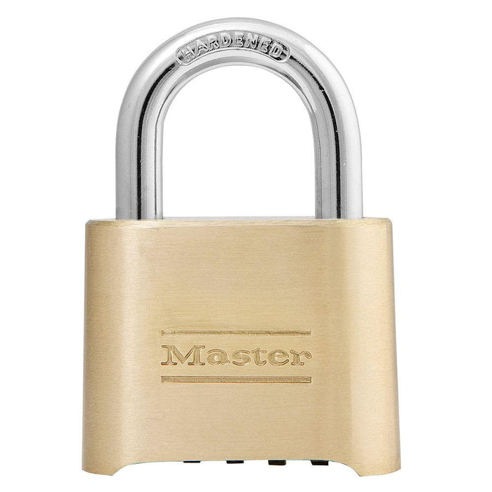 Master Lock 175D Set Your Own Combination Solid Body Padlock 2in (51mm) Wide-Combination-HodgeProducts.com