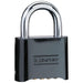 Master Lock 178D Set Your Own Combination Solid Body Padlock; Black 2in (51mm) Wide-Combination-HodgeProducts.com