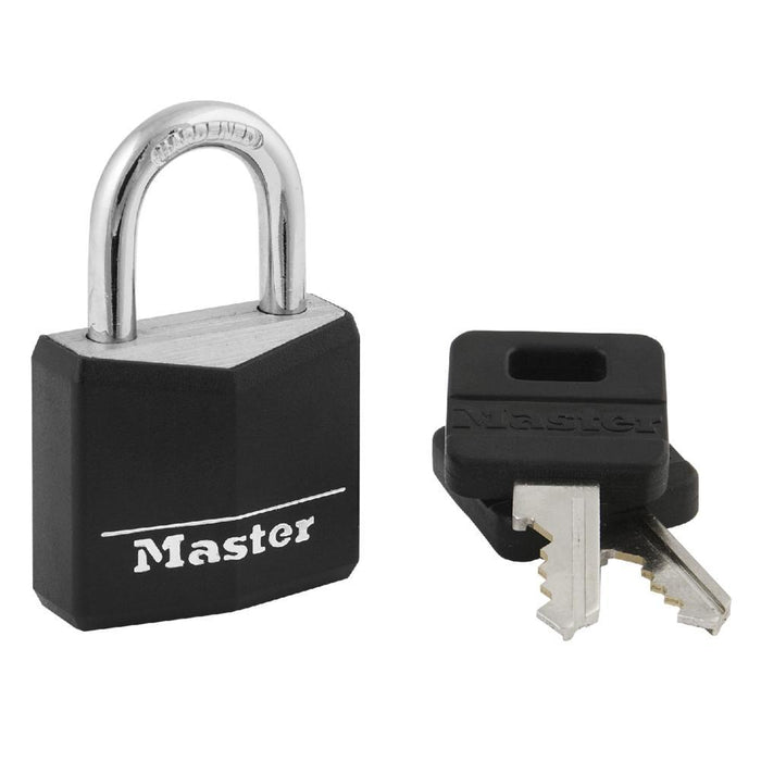 Master Lock 131D Covered Solid Body Padlock 1-3/16in (30mm) Wide-Keyed-HodgeProducts.com