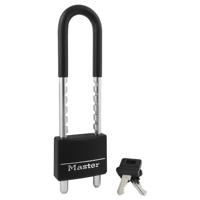 Master Lock 527D Covered Solid Body Padlock with Adjustable Shackle 2in (51mm) Wide-Keyed-HodgeProducts.com