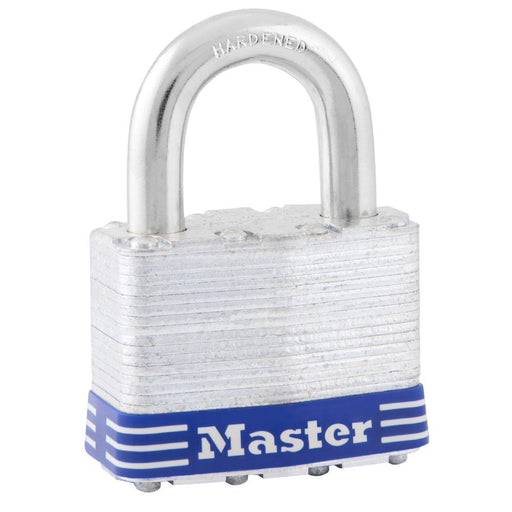 Master Lock 5D Laminated Steel Padlock 2in (51mm) Wide-Keyed-HodgeProducts.com