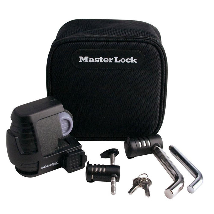 Master Lock 3794DAT Trailer Coupler Lock, Receiver Lock and Trailer Coupler Latch Lock; Combo Pack-Keyed-HodgeProducts.com