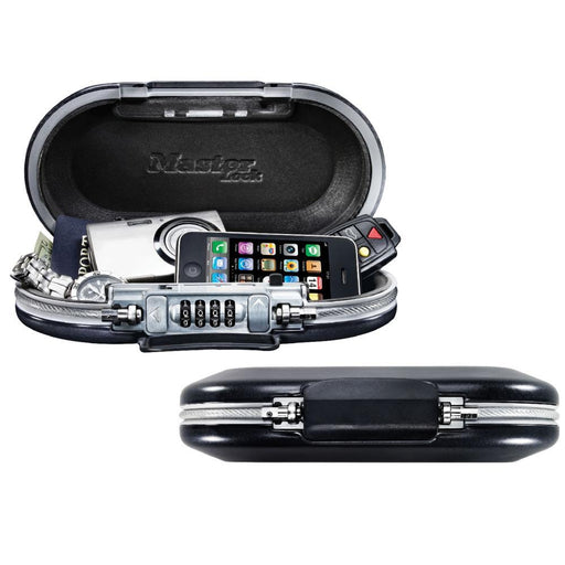 Master Lock 5900D Set Your Own Combination Portable Personal Safe; Gray-Combination-HodgeProducts.com