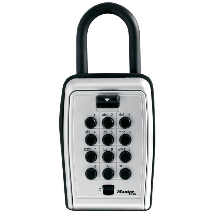 Master Lock 5422D Set Your Own Combination Push Button Portable Lock Box 3-1/8in (79mm) Wide-Combination-HodgeProducts.com