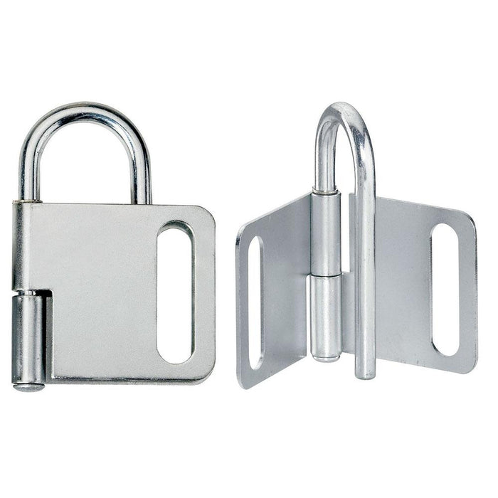 Master Lock 418 Steel Heavy Duty Lockout Hasp, Jaw Clearance 1in (25mm) Wide-Other Security Device-HodgeProducts.com