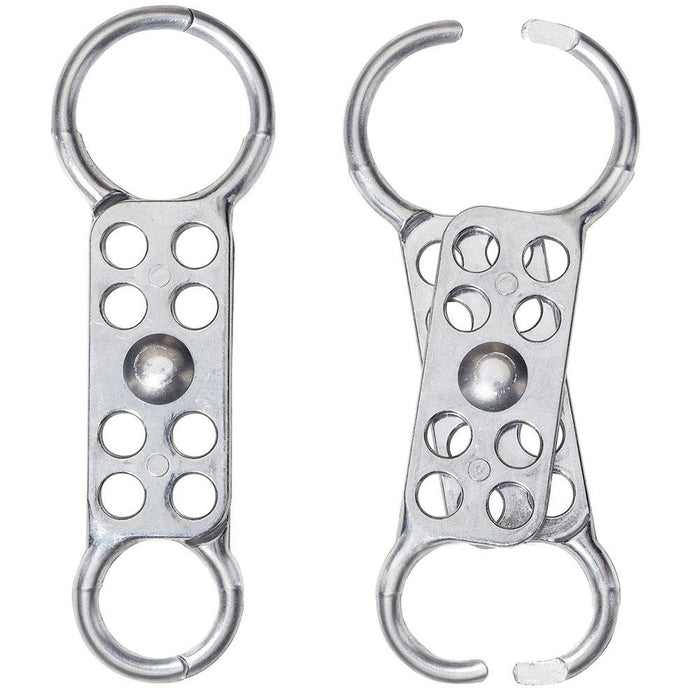 Master Lock 429 Dual Jaw Clearance Aluminum Lockout Hasp, 1in (25mm) and 1-1/2in (38mm) Jaw Clearance-Other Security Device-HodgeProducts.com