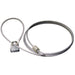 Master Lock 715DAT 7ft (2.1m) Car Cover Cable with Laminated Steel Padlock-Keyed-HodgeProducts.com