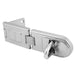 Master Lock 720DPF 6-1/4in (16cm) Long Zinc Plated Hardened Steel Single Hinge Hasp-Other Security Device-HodgeProducts.com