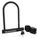 Master Lock 8170D (15cm) Hardened Steel U-Lock with (20cm) Shackle Clearance 6-1/8in 8in Wide-Keyed-HodgeProducts.com
