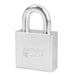 American Lock A50HS Solid Steel Padlock, Stainless Steel Pins 2in (51mm) Wide-Keyed-HodgeProducts.com