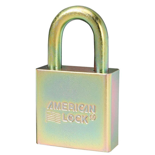 Master Lock A5200GLNKA Government Padlock, with 1-1/8in (28mm) Tall Shackle-Keyed-HodgeProducts.com