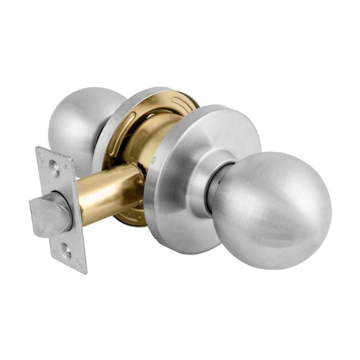 Master Lock BLC0432D Passage Cylindrical Ball Knob, Commercial Grade 2-Not Keyed-HodgeProducts.com