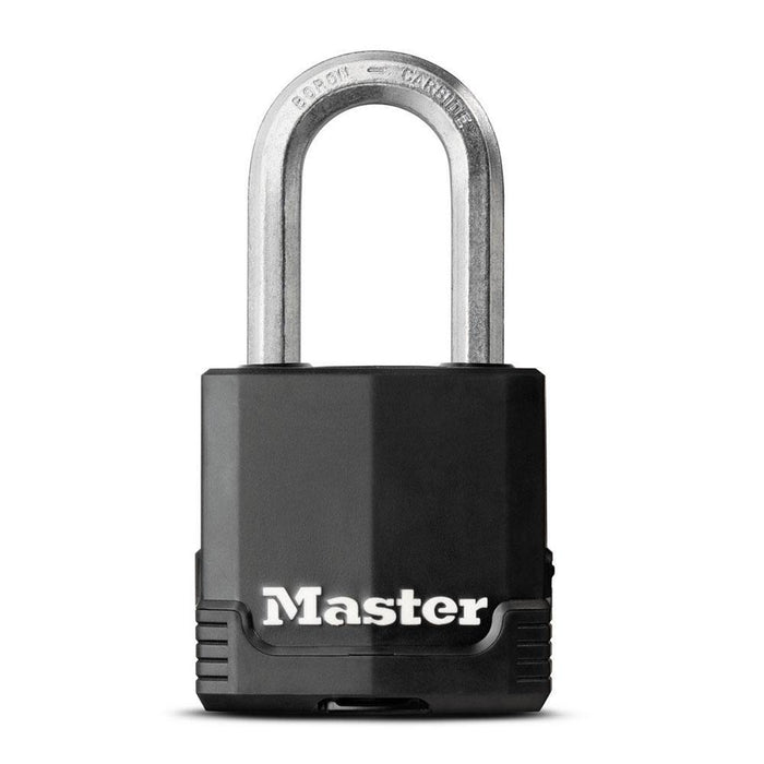 Master Lock M115XD 1-7/8in (48mm) Wide Magnum® Covered Laminated Steel Padlock-HodgeProducts.com