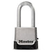 Master Lock M176XDHC 2in (51mm) Wide Magnum® Zinc Die-Cast Body Padlock ; Set Your Own Combination-HodgeProducts.com