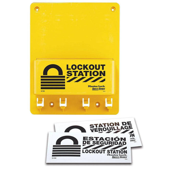 Master Lock S1700 Compact Lockout Center, Unfilled-Other Security Device-HodgeProducts.com