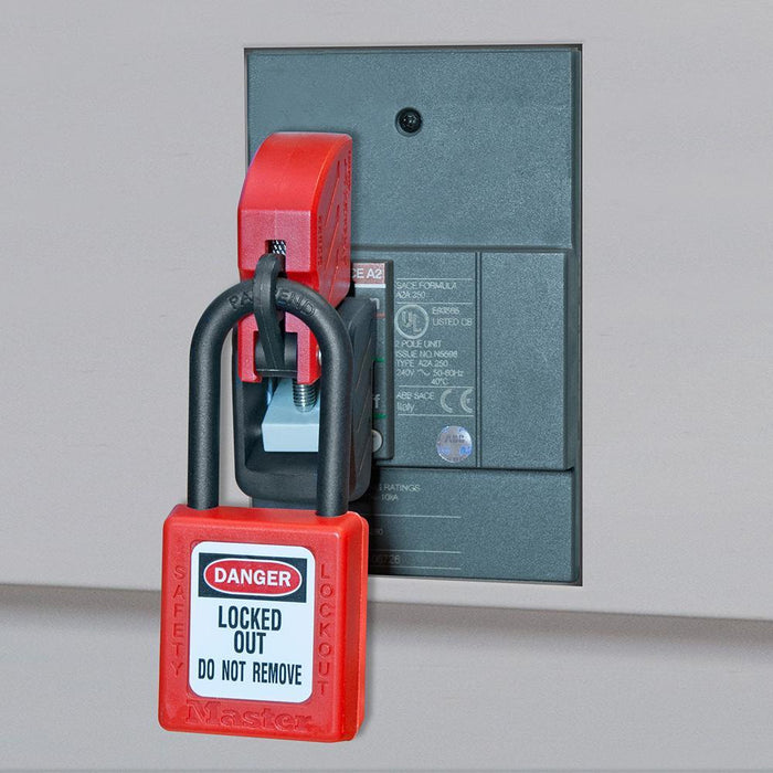 Master Lock S3822 Grip Tight™ Plus Circuit Breaker Lockout Device – Molded Case Circuit Breakers (480/600 V)